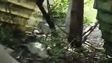 Hindi bf of desi lady fucking on a farm with a guy