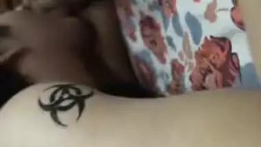 Desi horny girl has man's XXX tool covered with condom in pussy on cam