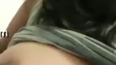 Boob flash is a good XXX surprise for the Indian hottie's lover