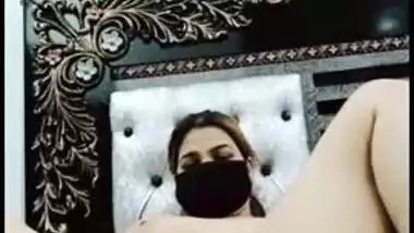 Made on demand XXX clip of Desi porn model showing her plump booty