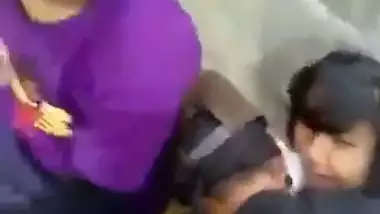 Indian porn clips of slutty college friends enjoying outdoor group sex