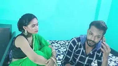 Winsome Desi wife blows hubby and takes his XXX prick in all styles