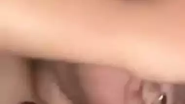 Shy chubby Desi girl gives a nice blowjob to her best friend MMS