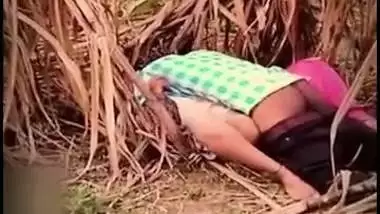 Husband caught wife emotional fuck with lover outdoor in jungle, Desi mms sex