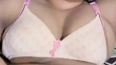 Chubby bhabhi biting lips and moaning sex with lover