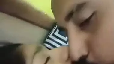 Big guy enjoys romantic sex with his cute GF