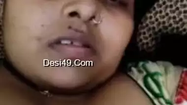 Today Exclusive- Horny Desi Bhabhi Showing Her Big Boobs To Lover On Video Call