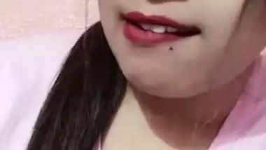 Big boobs cute girlfriend nude on video call MMS