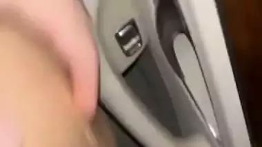 Getting topped off so good in the benz of this freaky Indian college girl