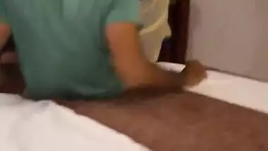 Desi very famous hot Chennai bhabhi romance infront of husband must watch new part 1