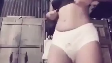 Cute village teen