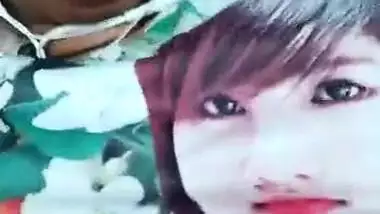 Indian Girl Showing Her Boobs and Ass on Video Call