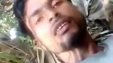 Village paramours XXX sex in the outdoor for the 1st time