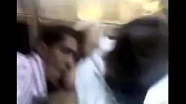 Lewd college slut enjoys outdoor oral sex with her senior