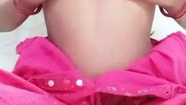Bengali Boudi In Desi Bahu Massaging Her Big Boobs And Showing Her Pussy!!