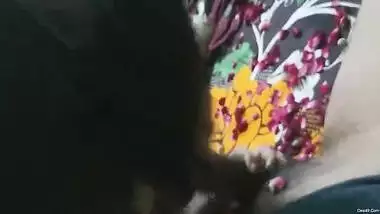 Aunty has XXX oral fun with cameraman who films how she makes him cum