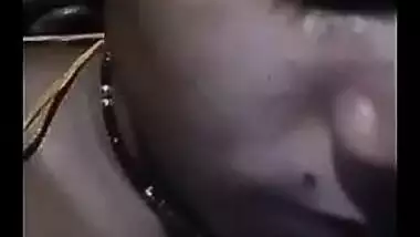 Desi mom covers tits with sari and teases viewers with the naked part