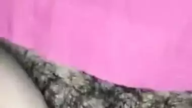 Village Desi girl has hairy XXX pussy bonked with fingers and dick