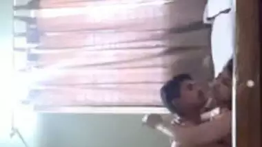 Young lovers homemade sex in missionary style