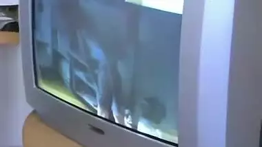 White guy watches porn and applies it on a Tamil girl – xxx Video