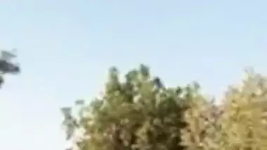 XXX sex video HD of a teen couple having fun outdoors after college