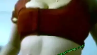 Telugu sex videos of a hot bhabhi having fun with husband’s boss