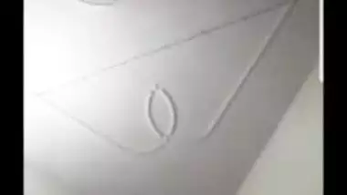 Fat Indian MILF rubs her wet XXX twat during sex video chat with BF