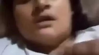 It's quarantine and the Desi lady entertains herself with porn videos