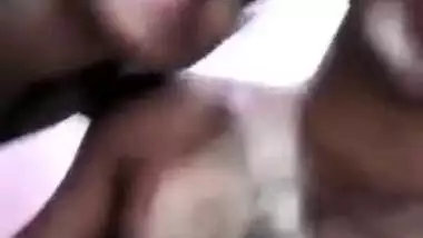 Indian love kisses her sex partner who films a XXX movie about their life