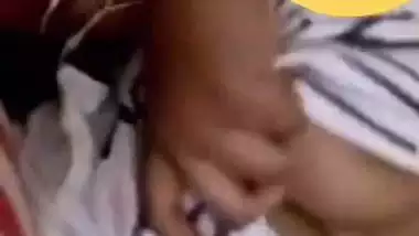 Shy Indian teen nagna video call