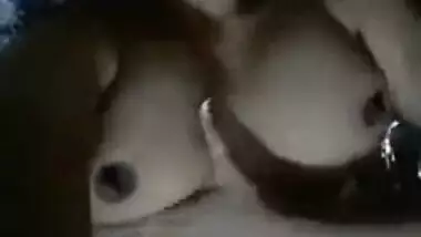 Hawt Indian wife boobs show on web camera for her lover