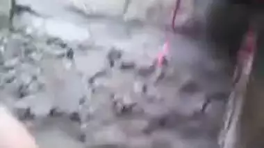 Woman with chubby legs savors camera filming her exhibiting XXX twat