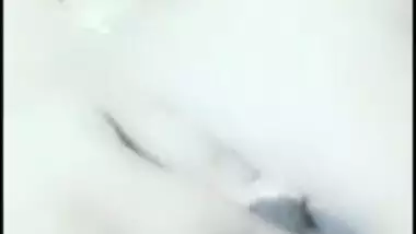 Webcam porn video of the fatty Desi woman playing with boobies