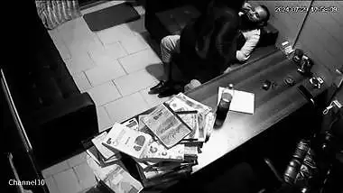 Desi Taboo Office Fuck - Boss Banged by Big-Assed Employee on CCTV