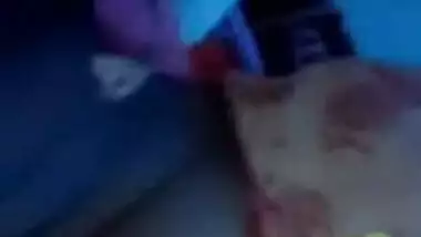 Indian woman with nose piercing video calls lover while hubby isn't home