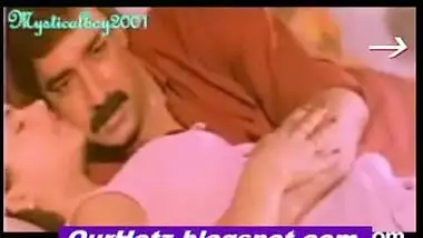 Indian guy lifting saree for romance