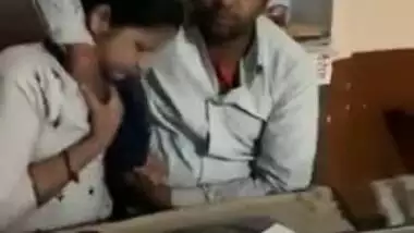 Village teacher pesters and seduces for sex a student at school - Desi MMS