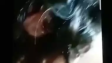 Housewife POV blowjob to husband with boobs show