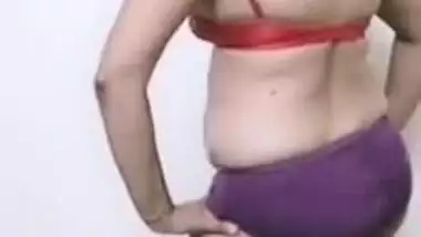 XXX cameraman captures Desi sister-in-law stripping in MMS mobile clip