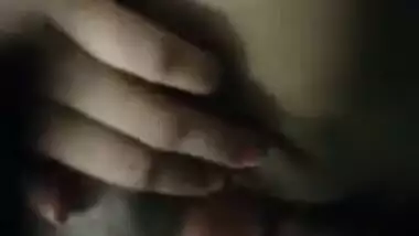 Beautiful Desi girl is helping BF dick to entering pussy during sensual sex
