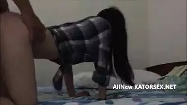 Indian sex video of a sexy college girl getting her pussy hammered