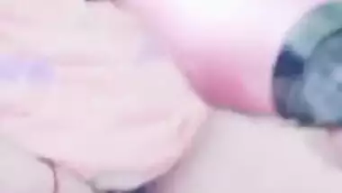 Hot Desi Aunty Fingering and horny masturbating in hairy pussy closeup showing indian village sex video