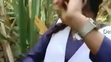 Exclusive-cute Look Bihari Girl Outdoor Sex With Lover With Clear Audio