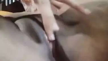 Sexy Girl Showing Big Tits And Boobs And Doing Finger Sex, Any Man Is Bound To Masturbate