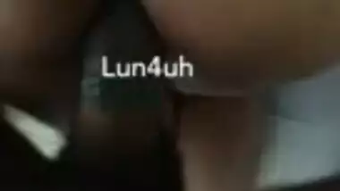 Punjabi gf enjoying my bbc dick in doggy style she like it