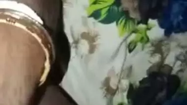 Horny naughty Desi girl exposes breast on camera with XXX lover in bed