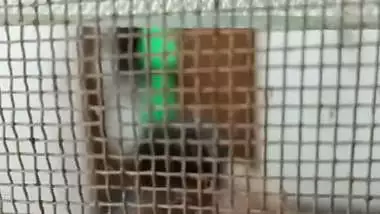 Huge boobs MILF naked in the bathroom viral MMS