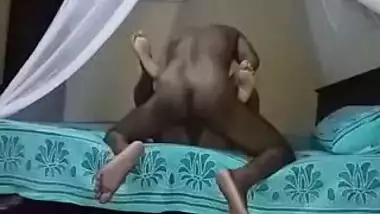 Lewd lucky Indian man fucks horny sex wife of stepbrother under canopy