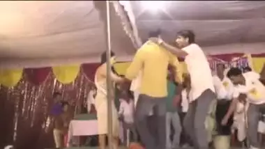 Indian dancer on stage showing boobs and pussy