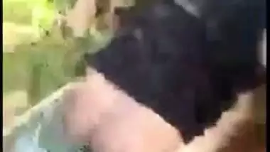 Hubby finally caught wife fuck with lover outdoor in jungle , Desi XXX mms